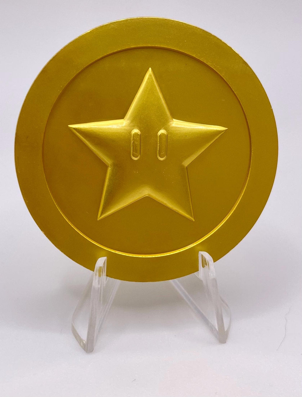 Pièce Métal Étoile Mario