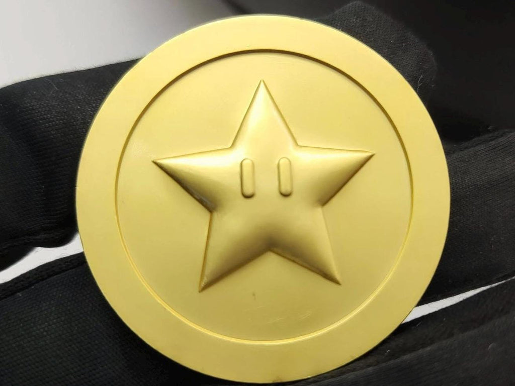 Pièce Métal Étoile Mario